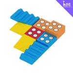 Colorful Preschool Toddler Play Area Indoor Soft Play Equipment Climbing Bridge
