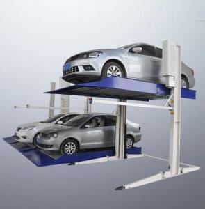 Wholesale PJS 2 Post Hydraulic Car Lift Steel Structure Mechanised Parking System from china suppliers