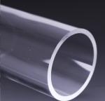 Transparent PMMA Bar Acrylic Extruded Clear Tube Florescent Polished And Solid