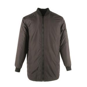 Wholesale Custom Men'S Longline Jacket Polyester Material Olive Color from china suppliers