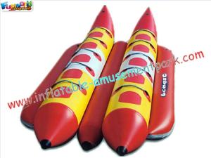 Wholesale OEM Lightweight Banana PVC tarpaulin swimming pool Inflatable Boat Toys from china suppliers