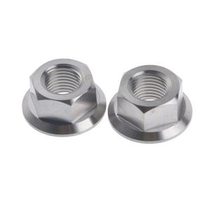 Wholesale Hex Flange Nut Metal Insert Lock Nut Stainless Steel SS304 Flange Nuts DIN6923 from china suppliers