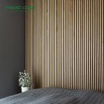 2400*600*21 mm Standard Size Coating Sound-absorbing Slat Wood Panel for