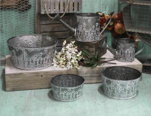 Wholesale American Country Style Antique Butterfly Series Flowerpot Bucket from china suppliers