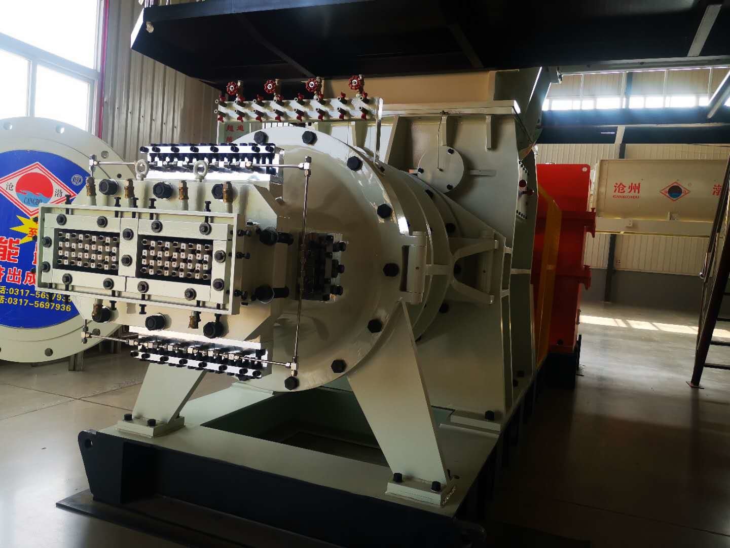 JKY-55 High Output 22000pcs/h Fly Ash Brick Burning Equipment