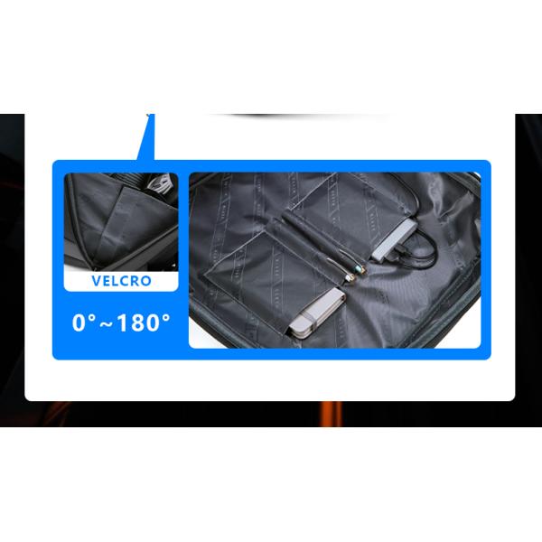 Softback Waterproof Business Backpack With USB Customized Logo