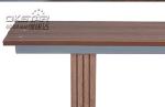 outdoor fitness equipment High quanlity outdoor wooden gym bench
