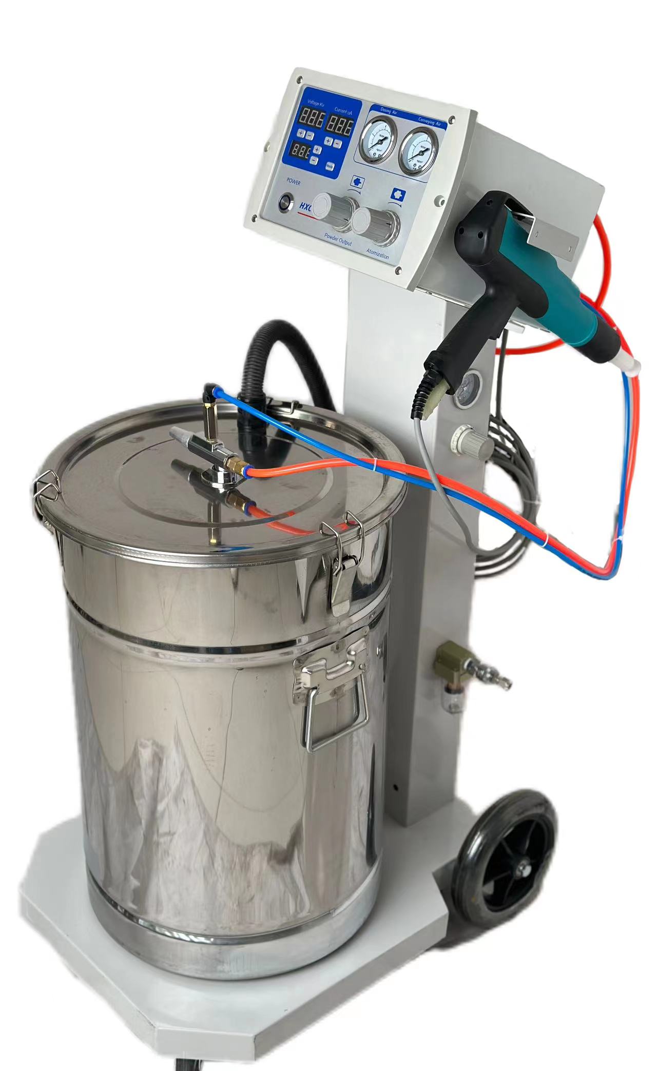 40KW Portable Powder Coating System PT-S45-5 High Speed Minimal Maintenance