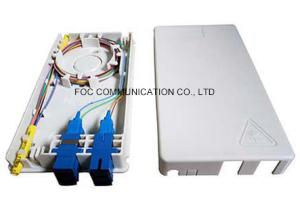 Wholesale ABS Plastic Optical Fiber Distribution Cabinet 4 Fiber With Indoor Mounted from china suppliers