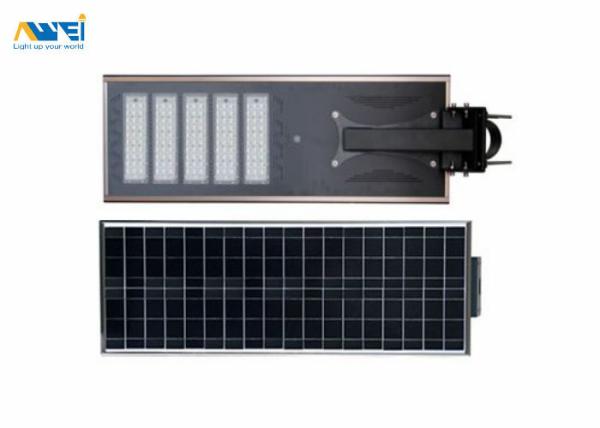 100W Lamparas Integrated Solar Street Light Outdoor Lighting 160lm/w 5 Years