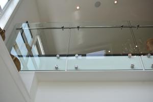 Wholesale 12mm Thickness Frameless Glass Railing For Apartment Balcony Side - Mounted Position from china suppliers