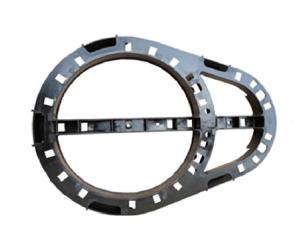 Wholesale PP Plastic Fiber Cable Storage Reel Unit 19inch Oval For 12m Length Cable from china suppliers