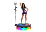 Wedding 360 Video Photo Booth With Colorful Strip Light