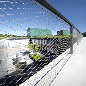 Wholesale Knot Type Black Oxide Flexible Stainless Steel Cable Rope Woven Zoo Wire Mesh from china suppliers