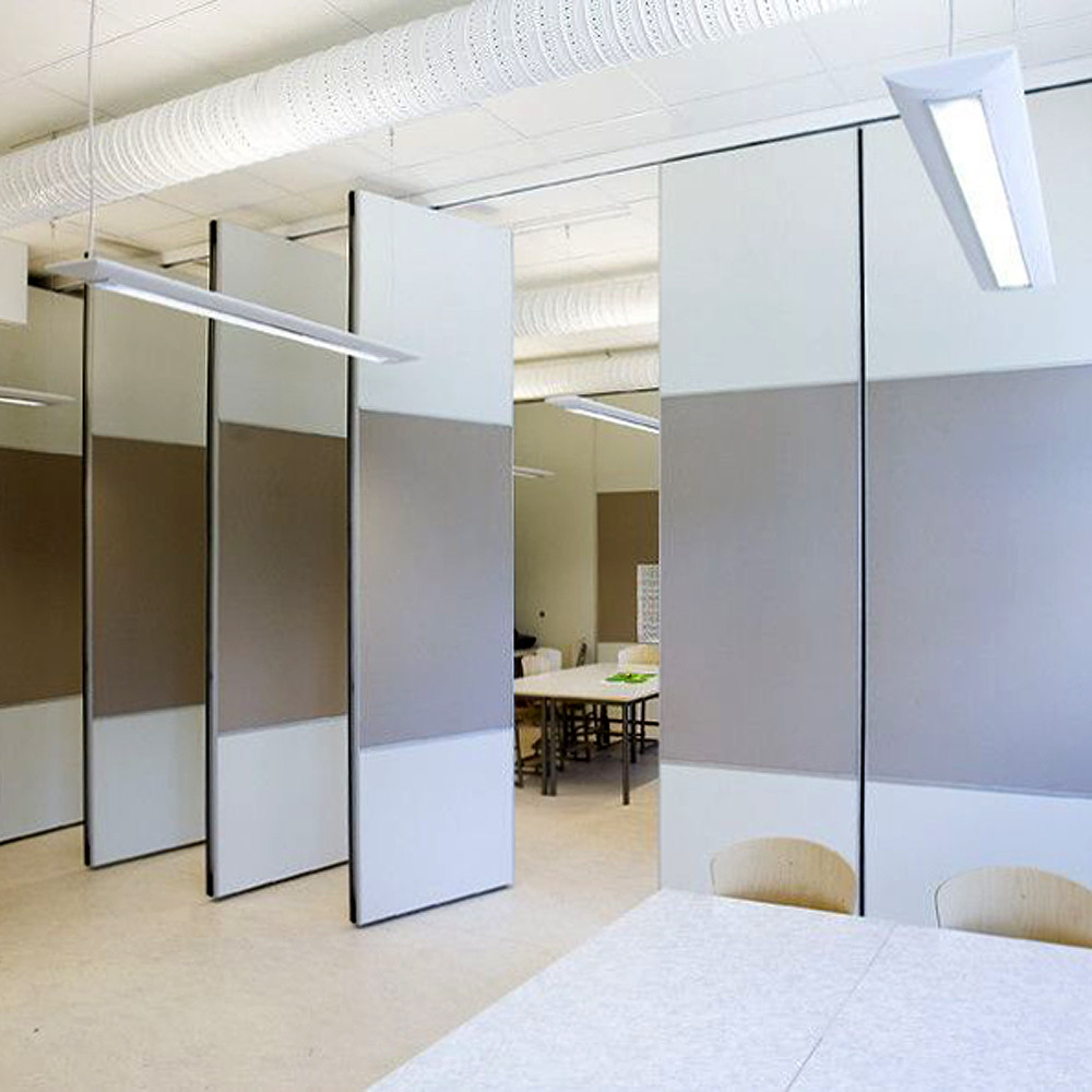 Mobile Wood Folding Sliding Modular Operable Soundproof Movable Partition Walls