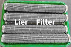 Wholesale High Efficiency 0.3um-180um Pleated Filter Element Stainless Steel Wire Mesh Filter from china suppliers