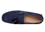 Round Toe Breathable Flat Tie Up Shoes , Fashion Suede Leather Dress Shoes