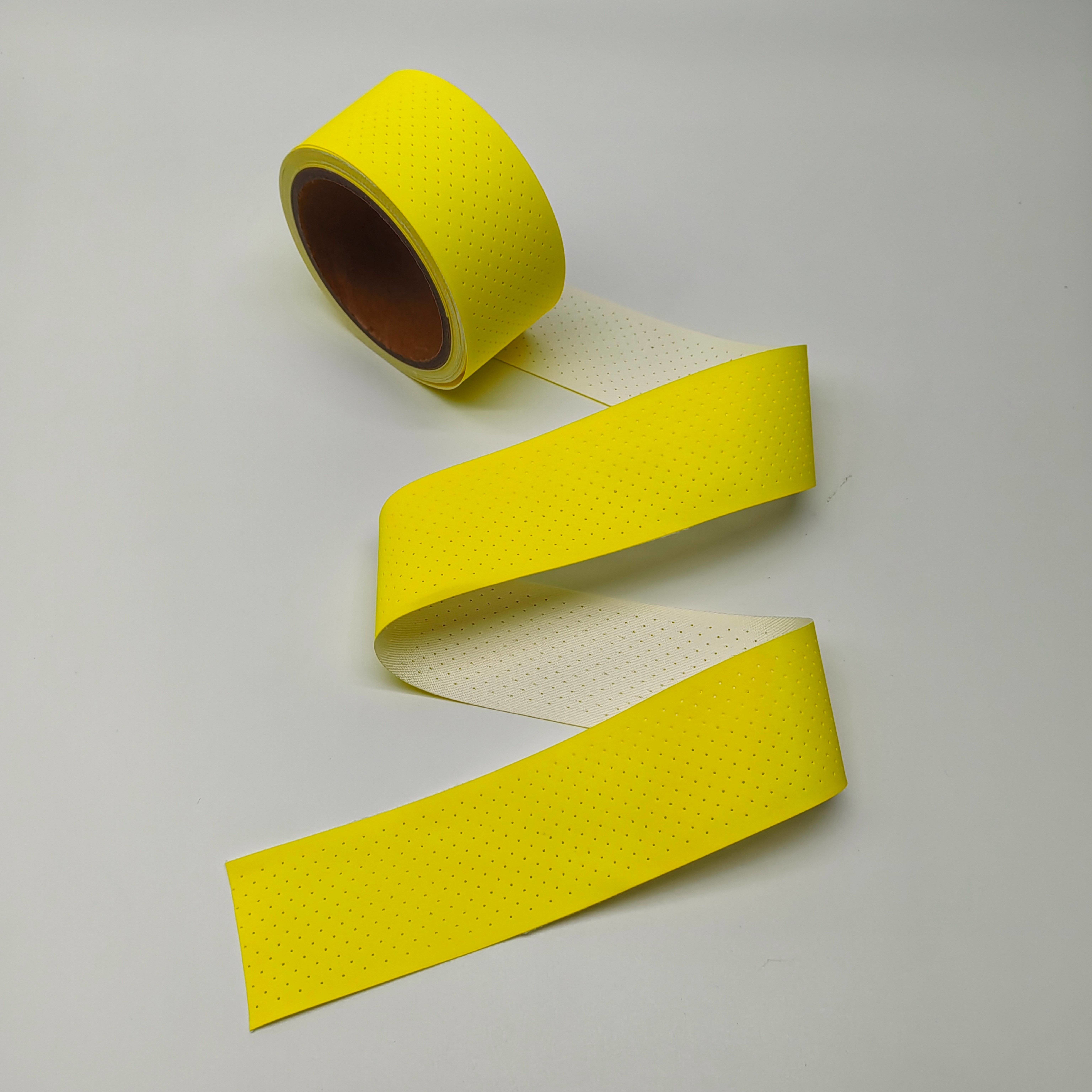 Perforated Flame Retardant Reflective Tape High Visibility Silver For Clothing Firefighter Suits