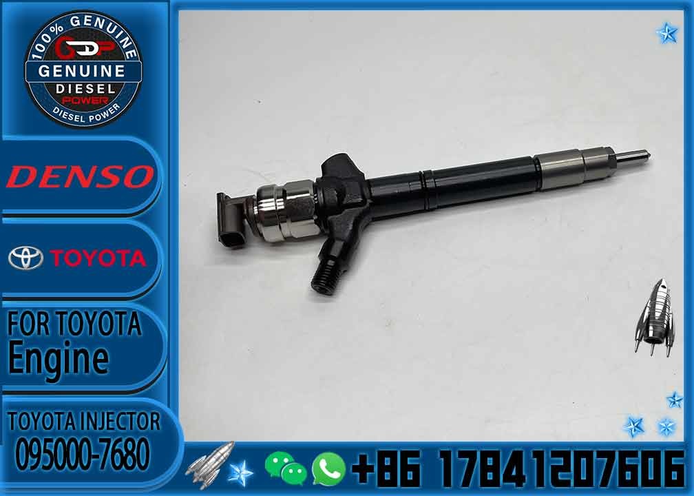 New Diesel Fuel Injector 095000-7690 095000-7680 For TOYOTA 1AD-FTV 2AD-FTV 23670-09230 23670-09270