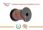 Solid Unscreened Thermocouple Cable High Silica Fiberglass Thermocouple Wire 2*0