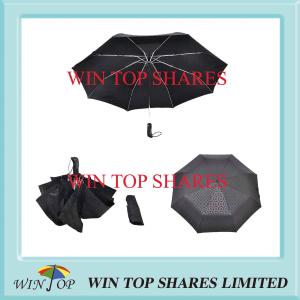 Wholesale Automatic Embossed Black Man Universal Umbrella from china suppliers