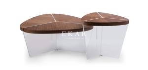 Wholesale Italian Modern Two Pieces Set Coffee Table from china suppliers
