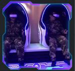 Dreamland factory direct sell simulator vr games equipment 9d vr chair virtual