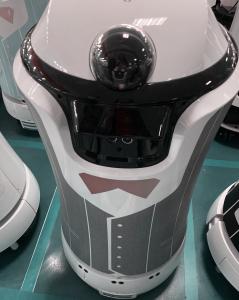 Wholesale 10.5in Screen Hotel Delivery Robot Bottled Drinks 65dB from china suppliers