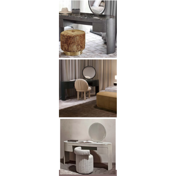MOYI Simple Design Bedroom Furniture Vanity Dressing Table