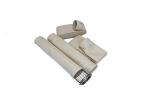 Aramid Fabric Dust Filter Bag Anti - Abrasion Suitable Design 550gsm Round Shape