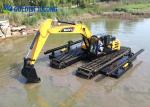 Amphibious Excavator With Pontoons Choose Reliable Brand Excavators Customized