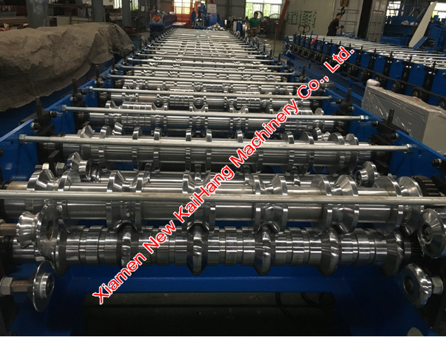 Durable Roof Panel Roll Forming Machine Cut To Length Control For Roofing Profile Lines