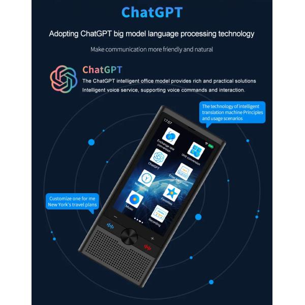 S10 4G WIFI Portable Smart Voice Translator Master Translation Machine