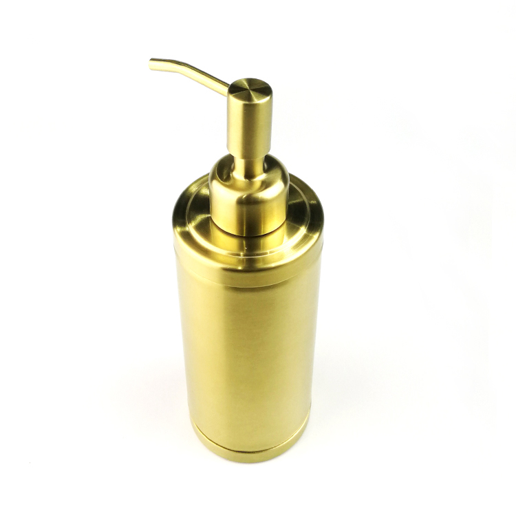 Gold Color Bathroom Hand Wash Holder Water Container Shampoo Box