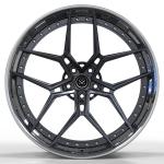 Polished Ferrari 488 Deep Concave 2 Piece Forged Wheels