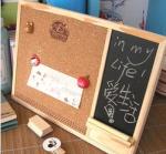 Magnetic Whiteboard Cork Board Combination Eye - Catching Design