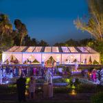 200 300 People 10*15m Outdoor Glass See Through Marquee Tent Aluminium Frame