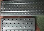 Skid Resistance Perforated Metal Sheet , Metal Mesh Panels For Walkway