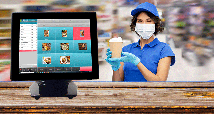 15 Inch Capacitive Touch Screen POS System with Windows OS and SDK Compatibility