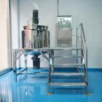 5000L Double Jacket Bath Gel Shampoo Making Machine Liquid Chemical Mixers