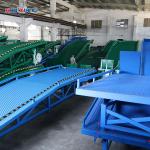 Color Customized Mobile Dock Ramp / Blue 15400mm Overall Size