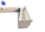 Long life span PVC Rain Gutter sink For Villa eave roof water collecting