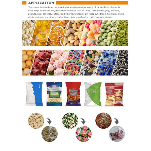 10/14 Hoppers Multihead Weigher Pellet Packing Machine Plastic Bags Vertical Multi Head Weigher Packing Machine