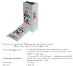 Charcoal Briquettes, BBQ Kraft Paper Charcoal Bag, Grill Packing Bag, Size 3kg
