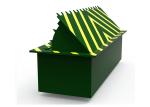 Anti Crash Hydraulic Road Blocker Airport Vehicle Control 3.7KW With A3 Steel