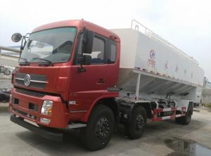 hydraulic system 30m3 bulk feed delivery truck, cheapest price FOTON AUMAN 6*2 LHD 15tons feed pellet truck for sale
