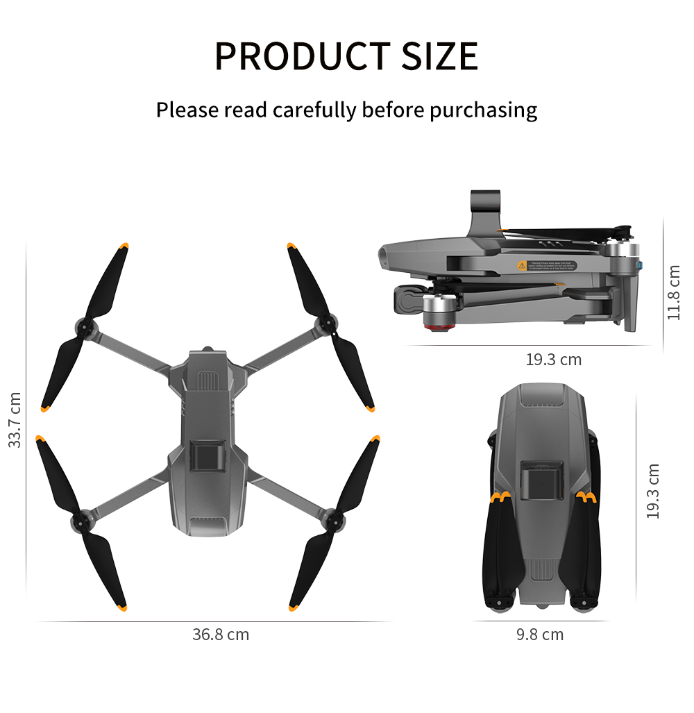 3km Range S808 Drone With 8k Camera 5g Wifi 3 Axis Eis Gps Long Distance 3km Brushless Motor Foldable Quadcopter Drones