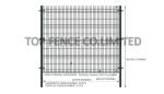 3D wire mesh fence panels