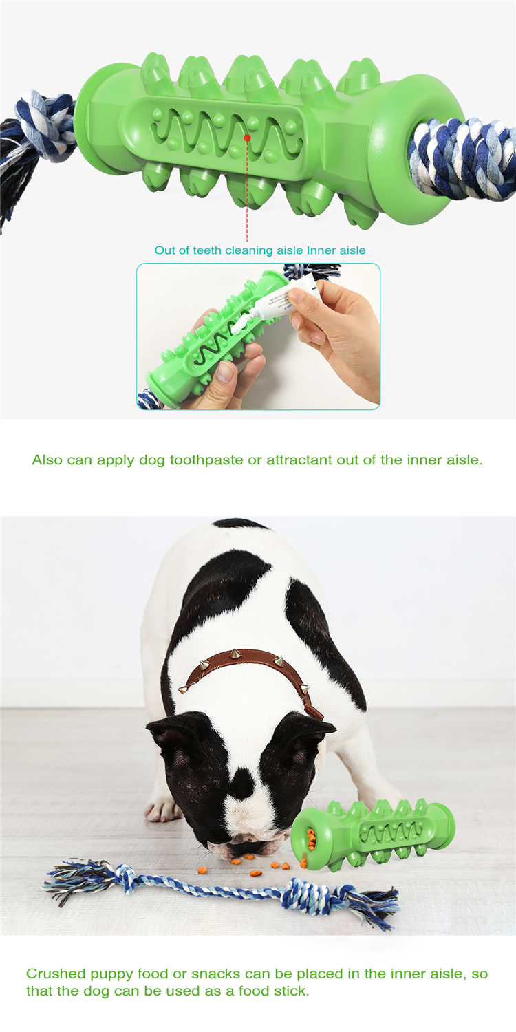 Manufacture Pet Product Durable Dog Chew Toys Rubber Bone For Dogs