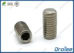 316 Stainless Steel M6 Socket Set Screw w/ Flat Point